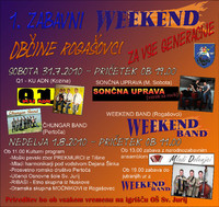 Naslovnica za album: 1. Zabavni Weekend Ob&egrave;ine Roga�ovci